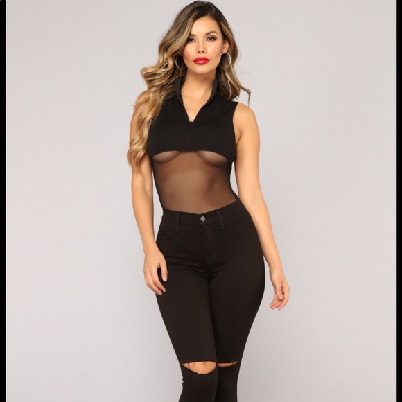 Fashion Nova “Meet Me Halfway” Bodysuit - Picture 4 of 5